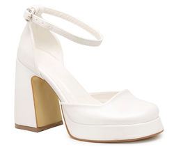 Gedikpaşalı BTY 725 Beyaz Bayan Abiye Ayakkabı