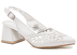 Gedikpaşalı BTY 921 Gümüş Bayan Abiye Ayakkabı