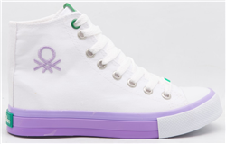 Benetton BNT 30189 Lila Günlük Bayan Ayakkabı