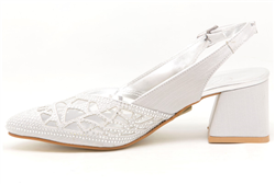 Gedikpaşalı BTY 921 Gümüş Bayan Abiye Ayakkabı