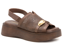 Mammamia D26YS 2920 Kahve Bayan Sandalet