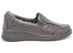 Forelli FAYE 21327 Siyah Bayan Comfort Ayakkabı