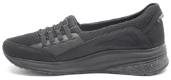 Forelli STAR 30114 Siyah Bayan Comfort Ayakkabı