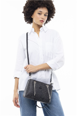 Benetton BNT 935 Siyah KADIN EL ÇANTASI