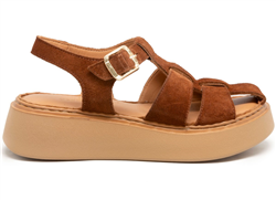 Gedikpaşalı ASY 1169 Kahve Bayan Sandalet