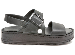 Mammamia D25YS 2375 Siyah Bayan Sandalet