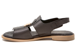 Mammamia D26YS 2780 Siyah Bayan Sandalet