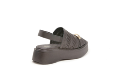 Mammamia D26YS 2920 Siyah Bayan Sandalet