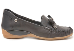 Mammamia D26YA 3830 Siyah Bayan Ayakkabı