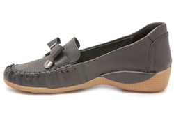 Mammamia D26YA 3830 Siyah Bayan Ayakkabı