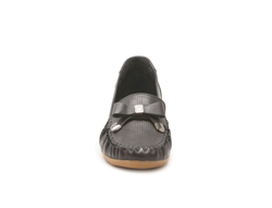 Mammamia D26YA 3830 Siyah Bayan Ayakkabı