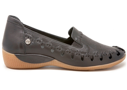 Mammamia D26YA 3845 Siyah Bayan Ayakkabı