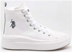 U.S Polo Assn. 23Y CLEMENTINE Beyaz Bilekli Sneaker
