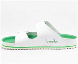 Benetton BNT 1322 Beyaz Erkek Terlik