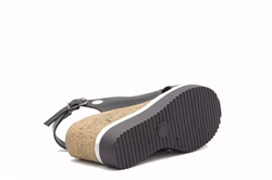 Mammamia D26YS 2995 Siyah Bayan Sandalet