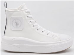 U.S Polo Assn. 22K CLEMENTINE Beyaz Bilekli Sneaker