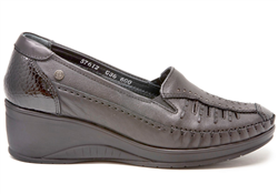 Forelli SAHRA 57612 Siyah Bayan Comfort Ayakkabı