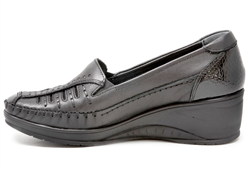 Forelli SAHRA 57612 Siyah Bayan Comfort Ayakkabı