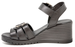 Mammamia D25YS 2775 Siyah Bayan Sandalet