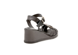 Mammamia D25YS 2775 Siyah Bayan Sandalet