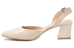 Gedikpaşalı NSH 2555 Bej Bayan Klasik Ayakkabı