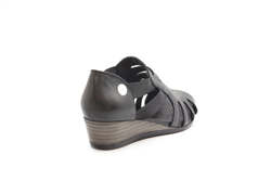 Mammamia D26YS 2855 Siyah Bayan Sandalet