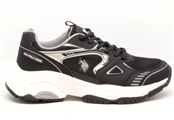 U.S Polo Assn. 26K MERIDA Siyah Bayan Sneaker