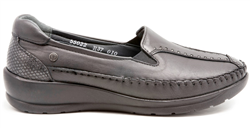 Forelli LINA 55022 Siyah Bayan Comfort Ayakkabı