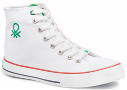 Benetton BNT 30629 Beyaz Günlük Erkek Ayakkabı