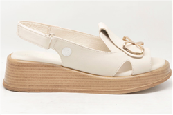 Mammamia D25YS 2780 Bej Bayan Sandalet