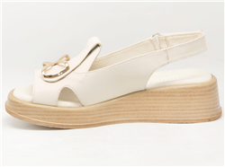 Mammamia D25YS 2780 Bej Bayan Sandalet