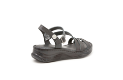 Mammamia D25Ys 2365 Siyah Bayan Sandalet