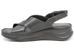 Mammamia D25YS 2855 Siyah Bayan Sandalet