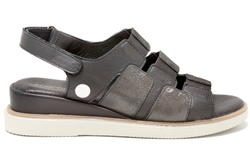 Mammamia D25YS 5040 Siyah Bayan Sandalet