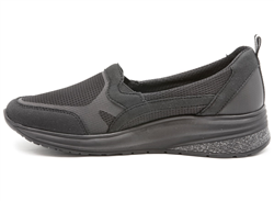 Forelli SONYA 30010 Siyah Bayan Comfort Ayakkabı