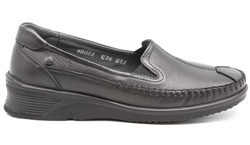 Forelli AMELIA 48002 Siyah Bayan Comfort Ayakkabı