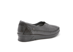 Forelli GULIS 48007 Siyah Bayan Comfort Ayakkabı