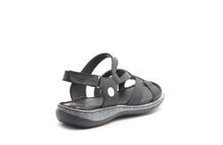 Mammamia D25YS 2530 Siyah Bayan Sandalet