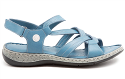 Mammamia D25YS 2530 Mavi Bayan Sandalet