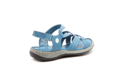 Mammamia D25YS 2530 Mavi Bayan Sandalet
