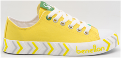 Benetton BNT 30624 Sarı Günlük Bayan Ayakkabı