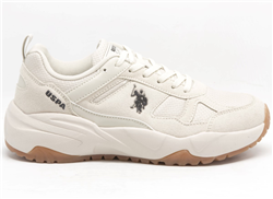 U.S Polo Assn.24K SATORİ Bej Bayan Sneaker