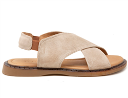 Gedikpaşalı FLR 26629 Vizon Bayan Sandalet Ayakkabı