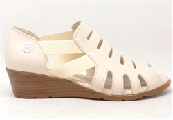 Mammamia D26YS 2855 Bej Bayan Sandalet Ayakkabı