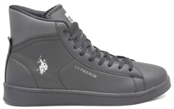 U.S Polo Assn. TIBET HI Siyah Erkek Ayakkabı