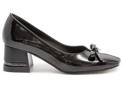 Gedikpaşalı TNL 16 Siyah/Rugan Bayan Klasik Ayakkabı