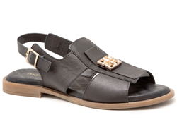 Mammamia D26YS 2780 Siyah Bayan Sandalet