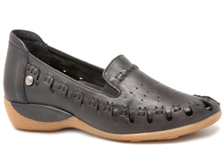 Mammamia D26YA 3845 Siyah Bayan Ayakkabı